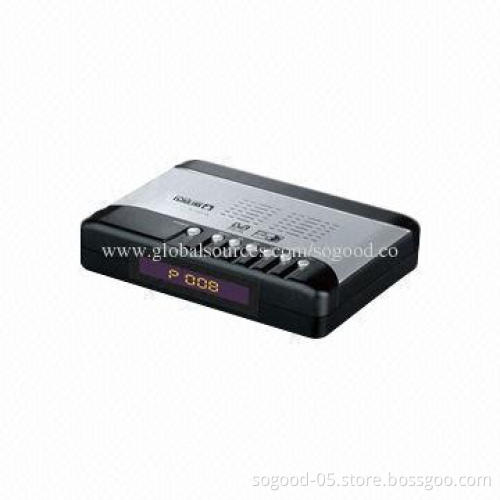 DVB-T2 High-definition DVB-T Receiver with 4:3/16:9 Aspect Ratio